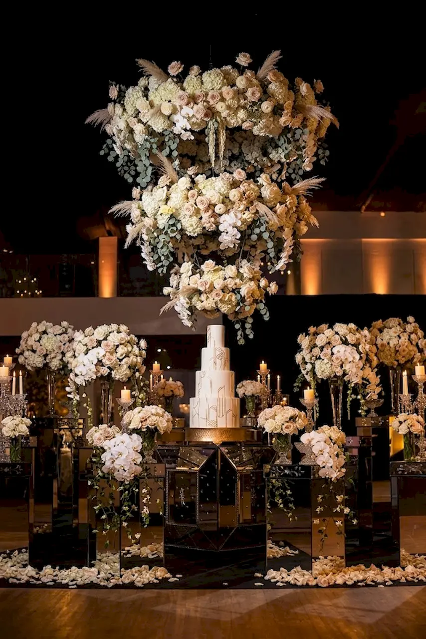 Decoração de casamento na Casa Kefren